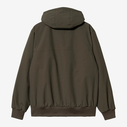 Carhartt WIP Hooded Sail Jacket in Cypress / Black, Rückansicht