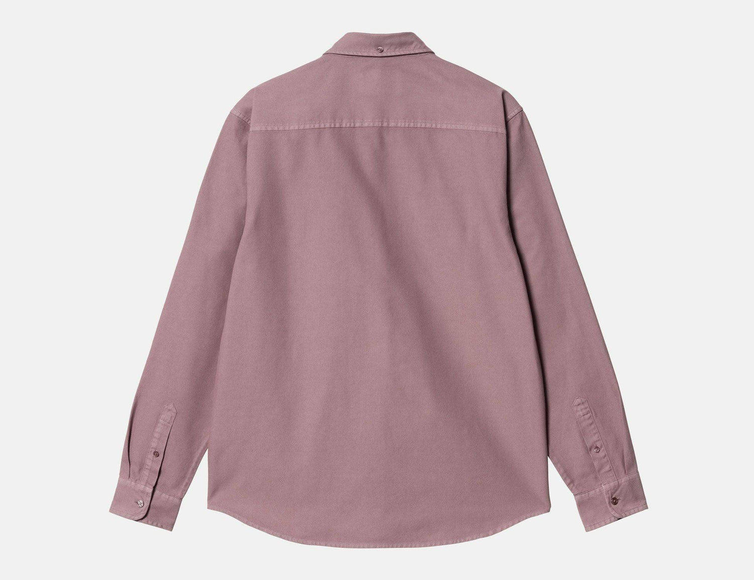 Carhartt WIP L/S Bolton Shirt - Daphne garment dyed - Blowout Skateshop