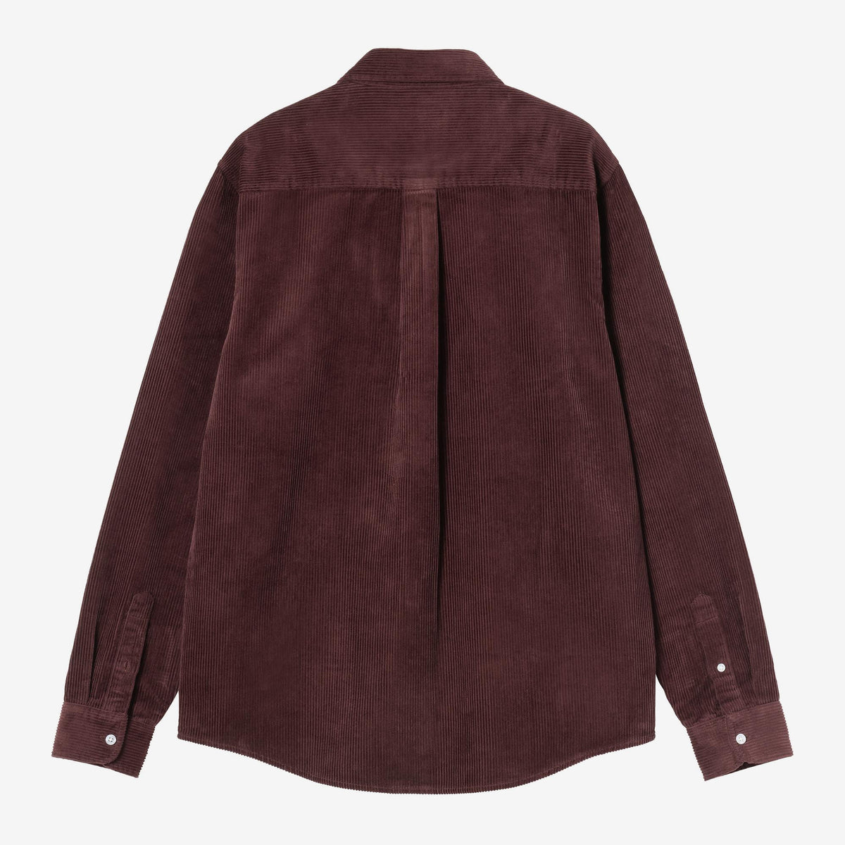Carhartt WIP L/S Madison Cord Shirt - Amarone, Rückansicht