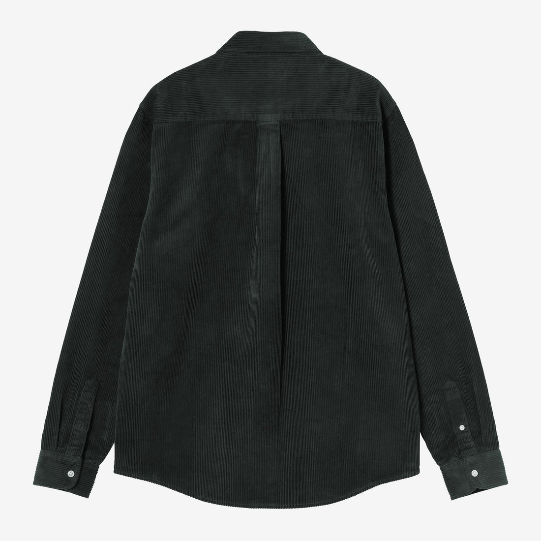 Carhartt WIP L/S Madison Cord Shirt - Raven, Rückansicht