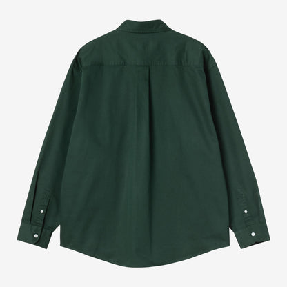 Carhartt WIP L/S OG Madison Shirt - Dark Scarab, Rückansicht