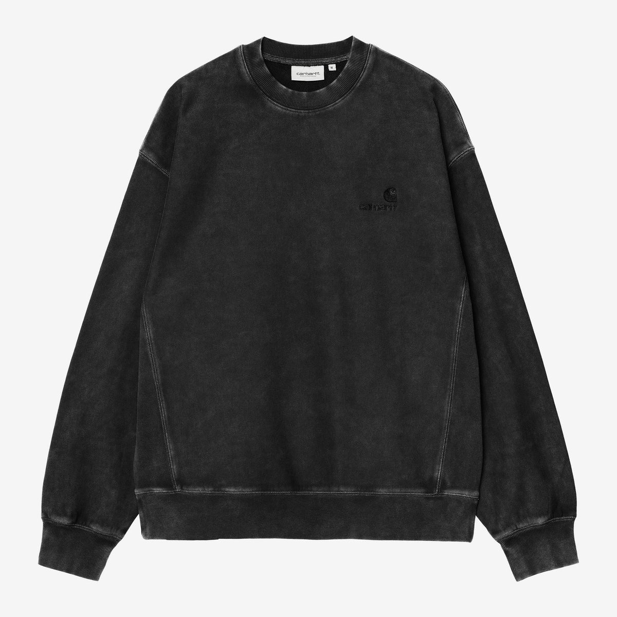 Carhartt WIP Lambert Sweat - Black, Vorderansicht