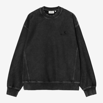 Carhartt WIP Lambert Sweat - Black, Vorderansicht