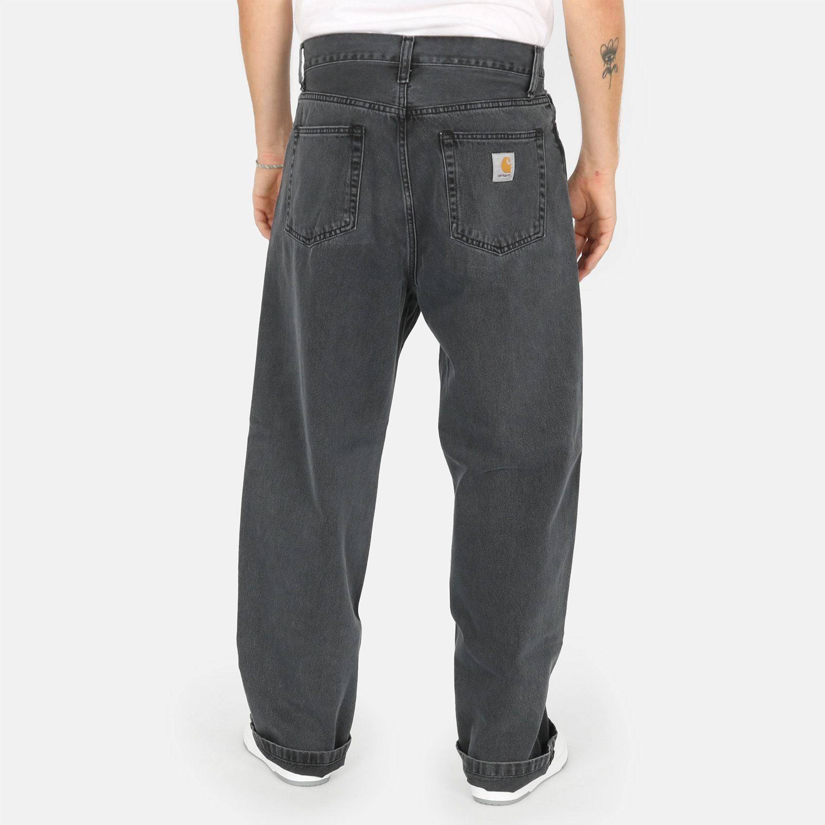 Carhartt WIP Landon Pant - Black Heavy Stone Wash - Blowout Skateshop