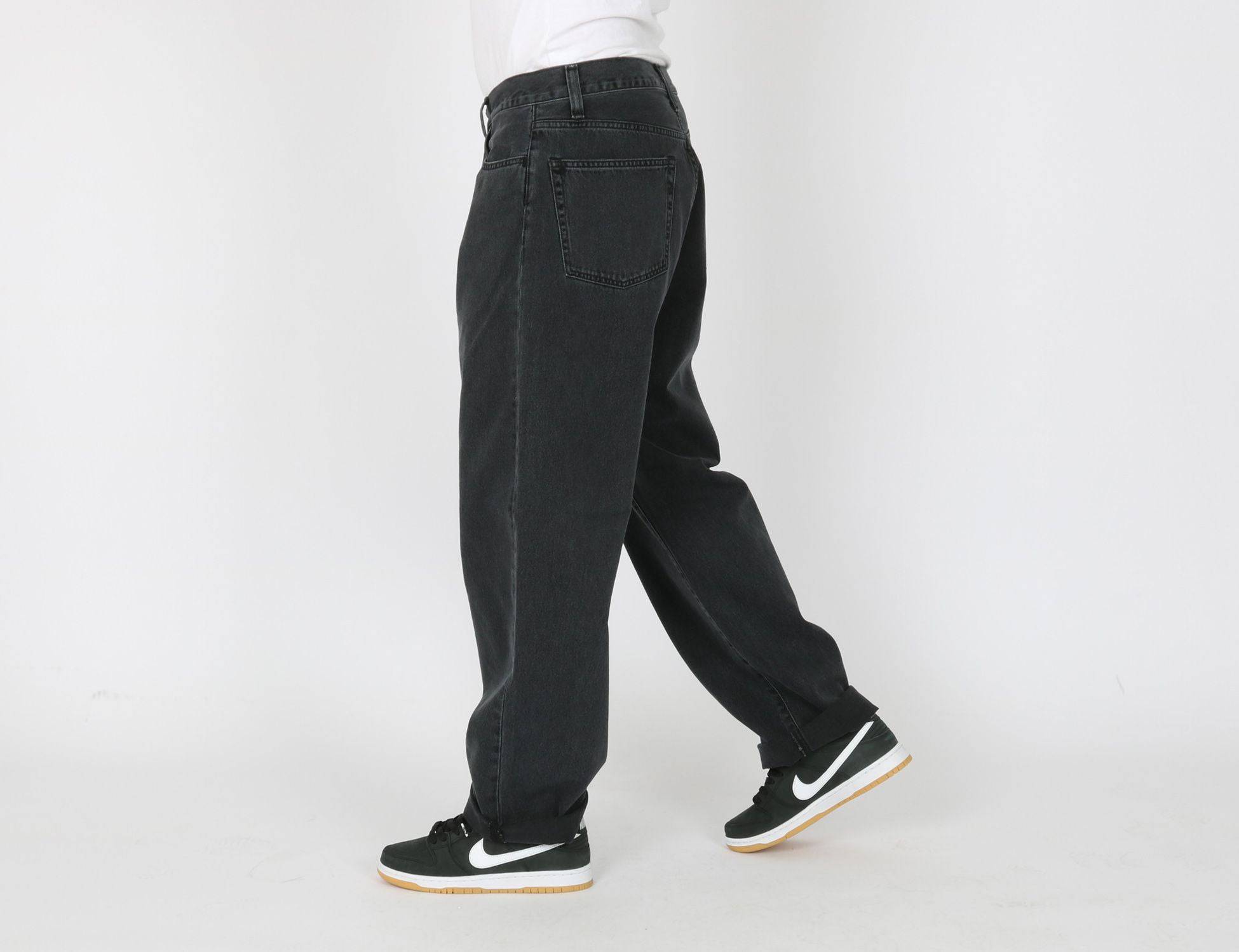 Carhartt WIP Landon Pant - Black Stone Washed - Blowout Skateshop