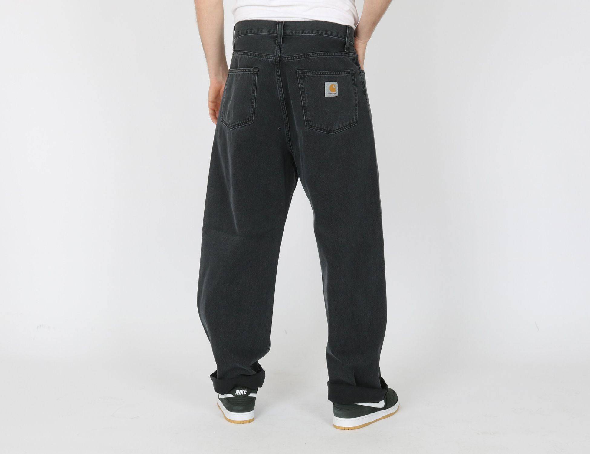 Carhartt WIP Landon Pant - Black Stone Washed - Blowout Skateshop