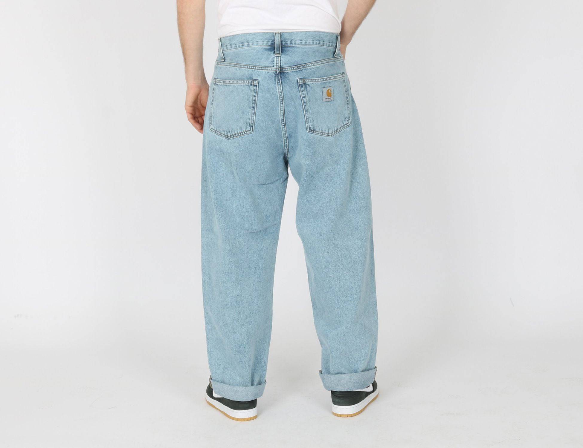 Carhartt WIP Landon Pant - Blue bleached - Blowout Skateshop