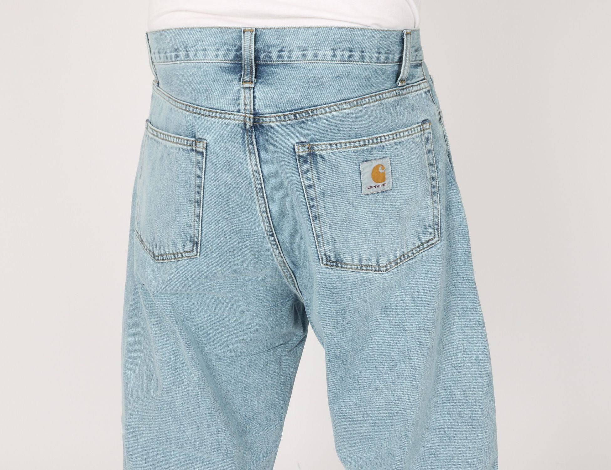 Carhartt WIP Landon Pant - Blue bleached - Blowout Skateshop