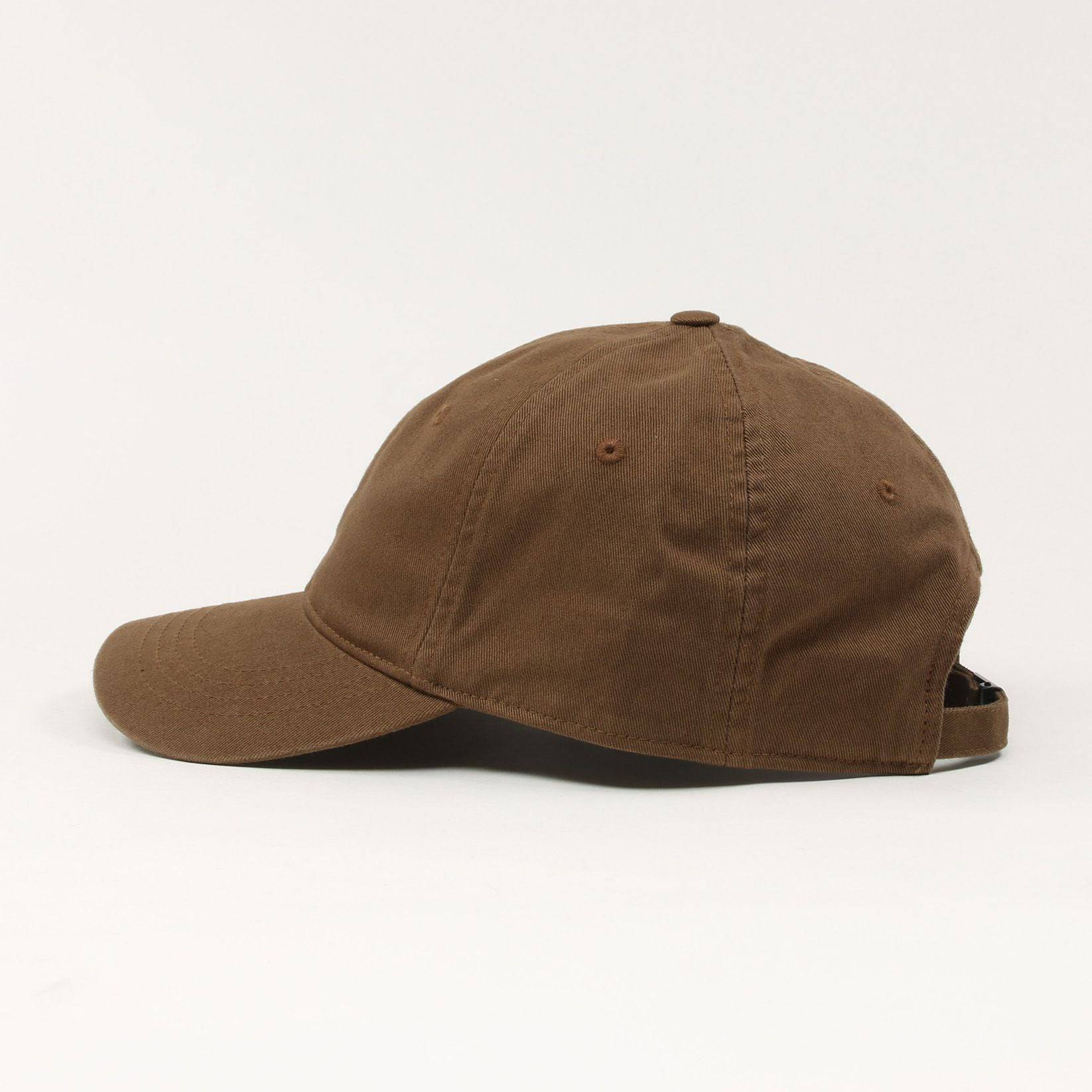 Carhartt WIP Madison Logo Dad Cap - Lumber/White - Blowout Skateshop