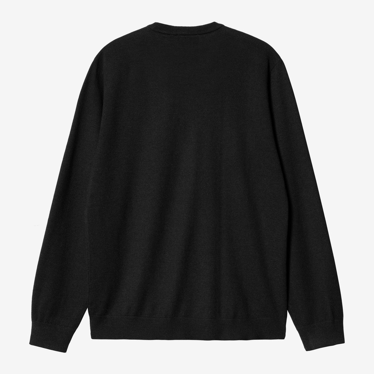 Carhartt WIP Madison Sweater - Black / Wax, Rückansicht