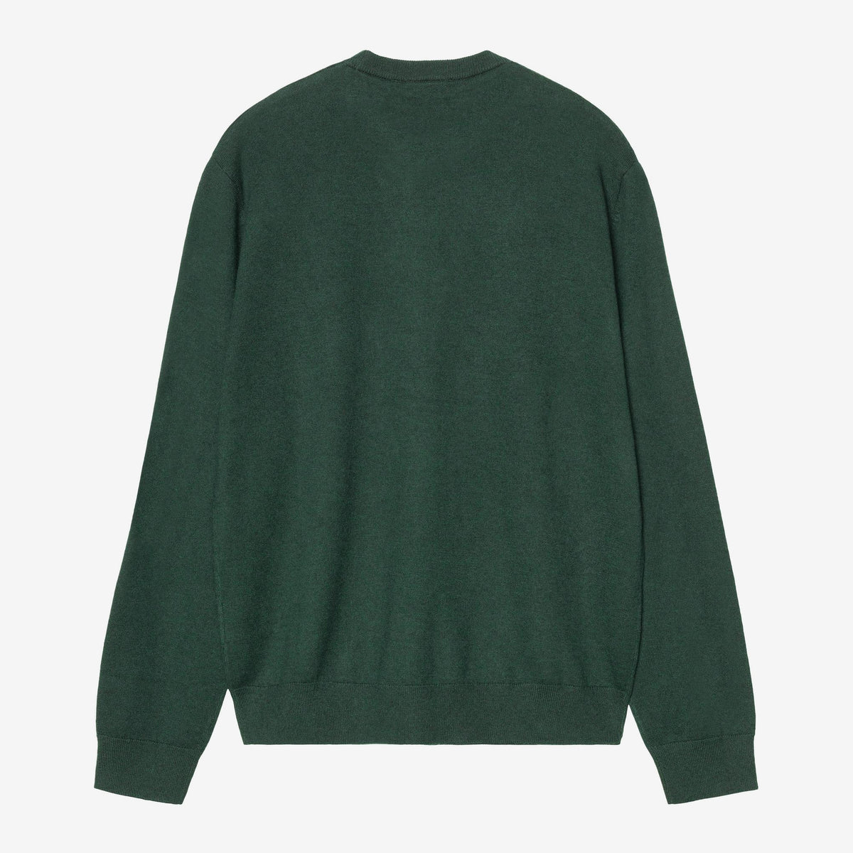 Carhartt WIP Madison Sweater - Dark Scarab / Wax, Rückansicht