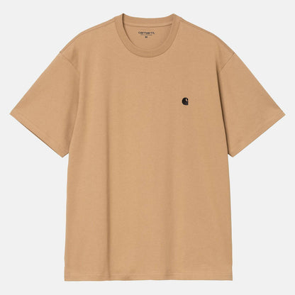 Carhartt WIP Madison T-Shirt - Peanut / Black - Blowout Skateshop