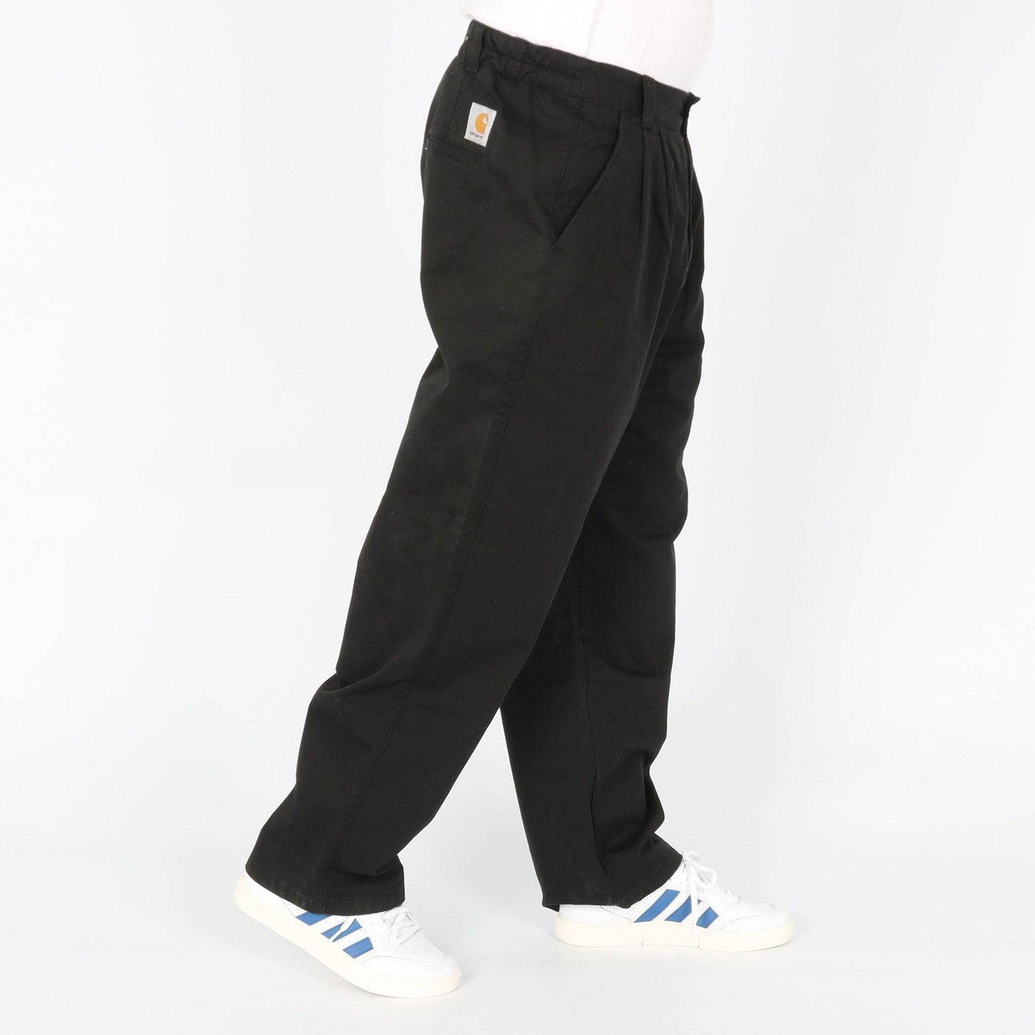 Carhartt WIP Marv Pant - Black Stone Washed - Blowout Skateshop