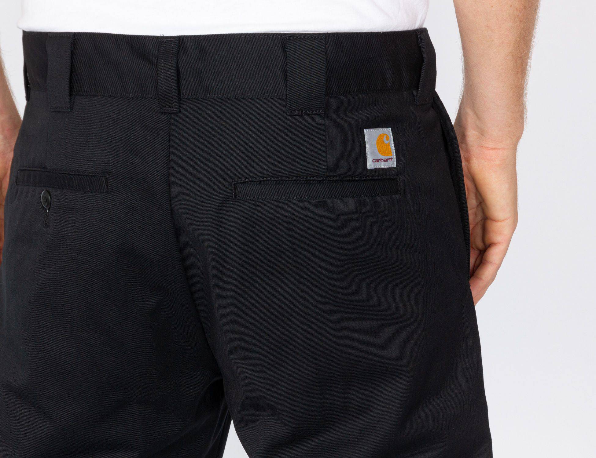 Carhartt WIP Master Pant - Black Rinsed - Blowout Skateshop