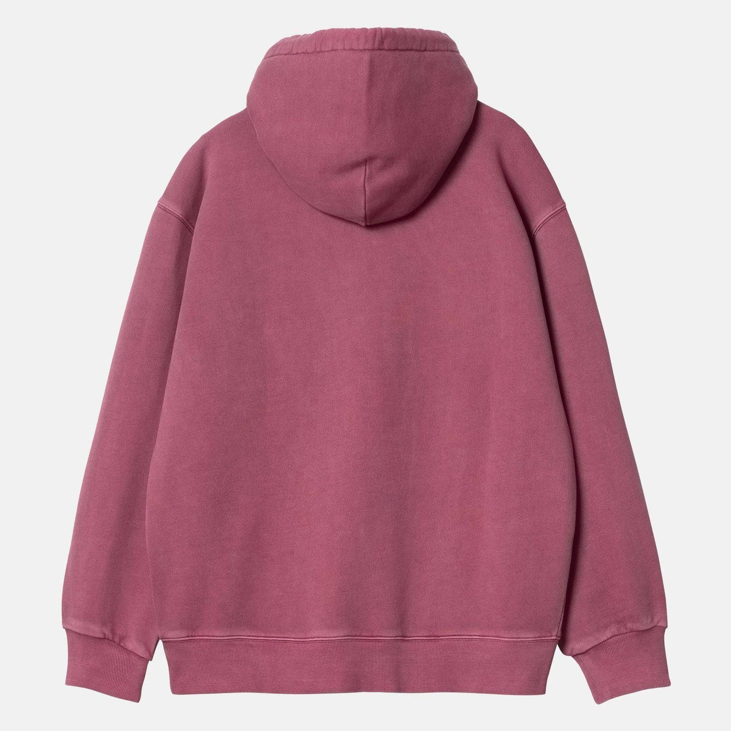 Carhartt WIP Nelson Hoodie - Magenta Garment Dyed - Blowout Skateshop