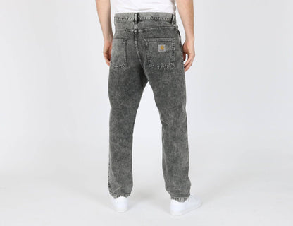 Carhartt WIP Newel Pant - Black Worn Washed - Blowout Skateshop