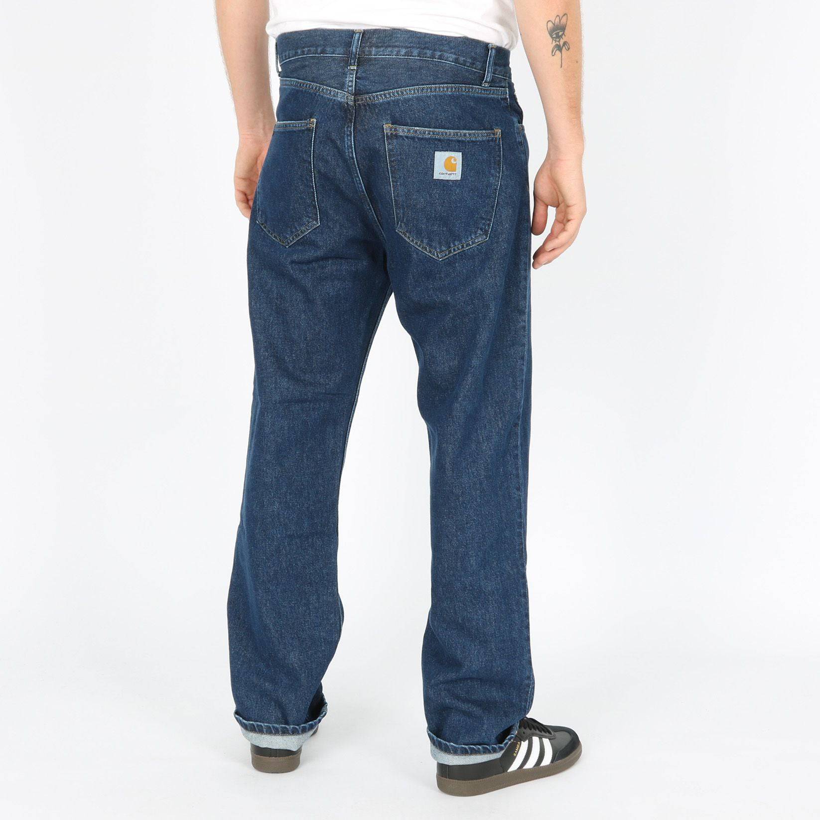 Carhartt WIP Nolan Pant - Blue stone washed - Blowout Skateshop