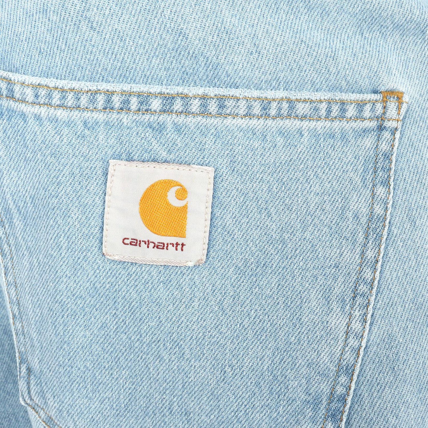 Carhartt WIP Nolan Relaxed Straight Jeans - Blue Bleached - Blowout Skateshop