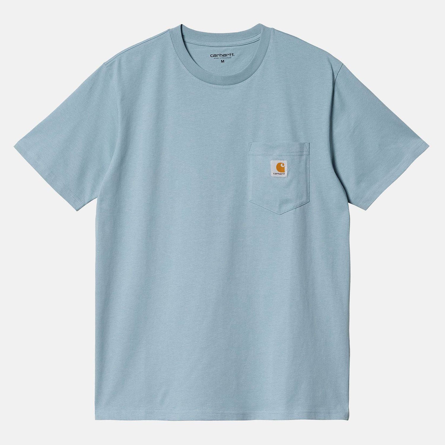 Carhartt WIP Pocket T-Shirt - Misty Sky - Blowout Skateshop