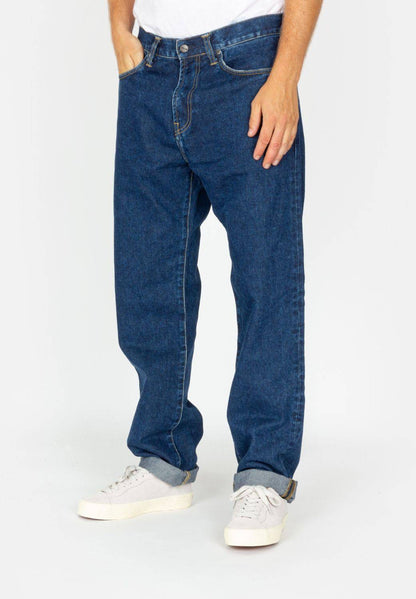 Carhartt WIP Pontiac Pant - Blue Stone Washed - Blowout Skateshop