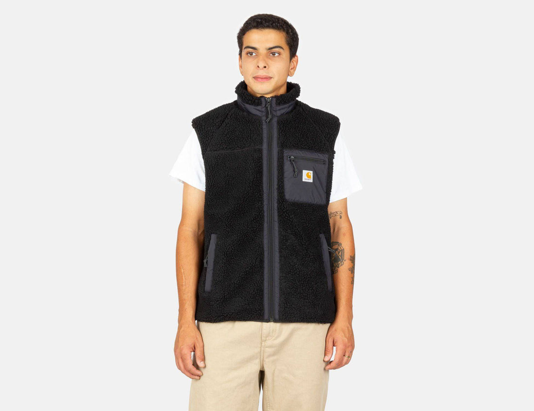 Carhartt WIP Prentis Liner Vest - Black / Black - Blowout Skateshop