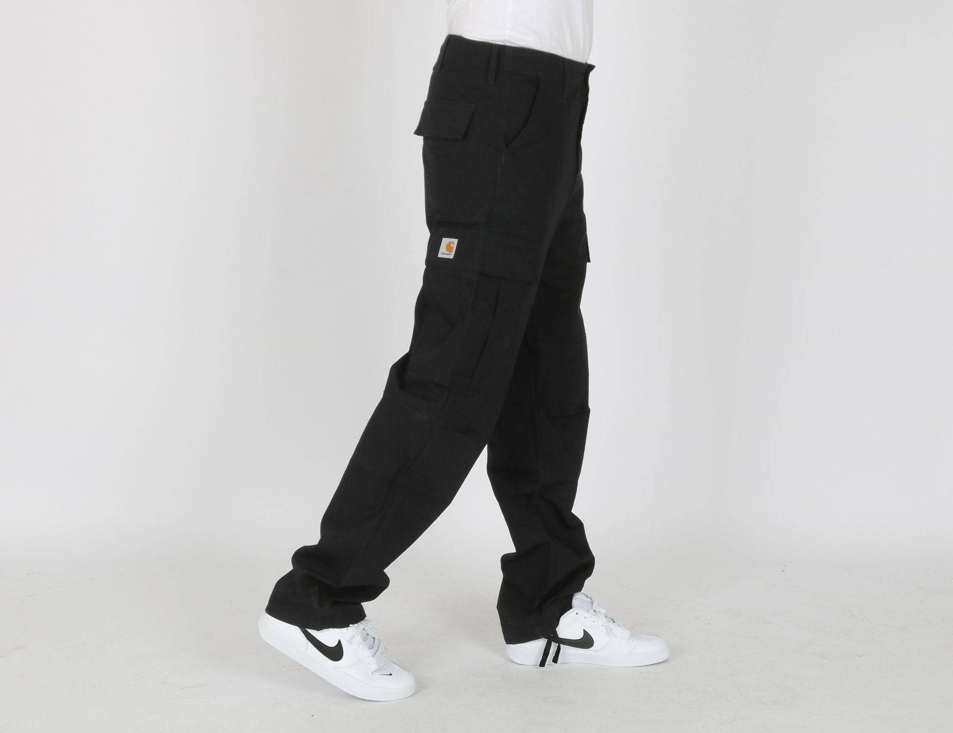 Carhartt WIP Regular Cargo Pant - Black - Blowout Skateshop