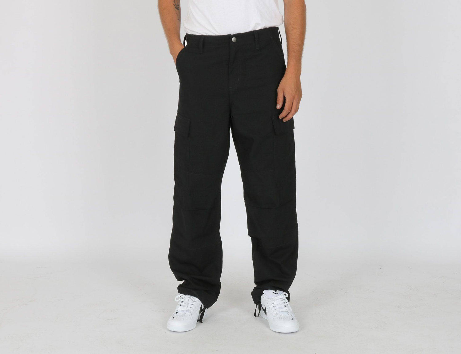 Carhartt WIP Regular Cargo Pant - Black - Blowout Skateshop