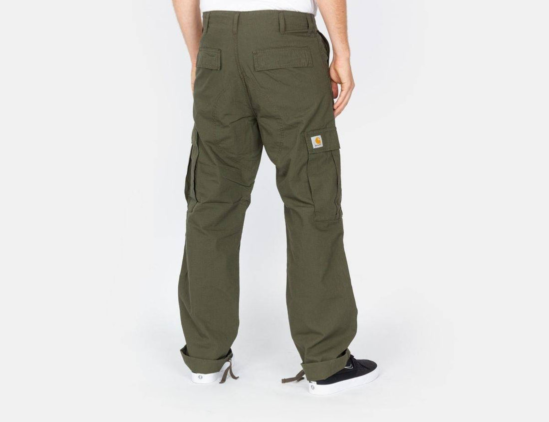 Carhartt WIP Regular Cargo Pant - Cypress Rinsed - Blowout Skateshop