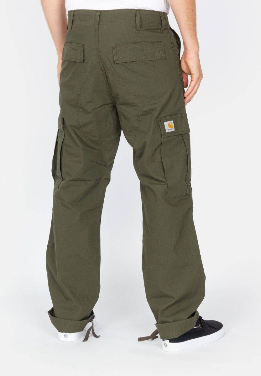 Carhartt WIP Regular Cargo Pant - Cypress Rinsed - Blowout Skateshop