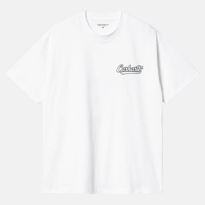 Carhartt WIP S/S Archivo T-Shirt - White - Blowout Skateshop