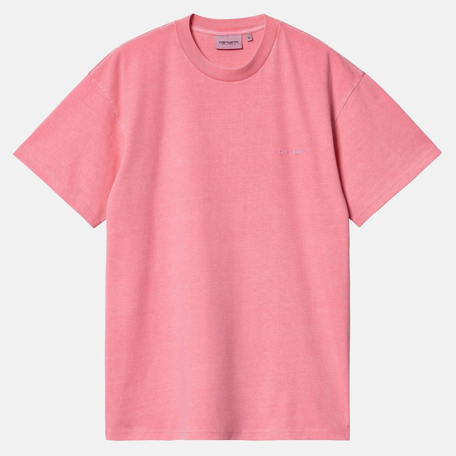 Carhartt WIP S/S Duster Script T-Shirt - Charm Pink - Blowout Skateshop