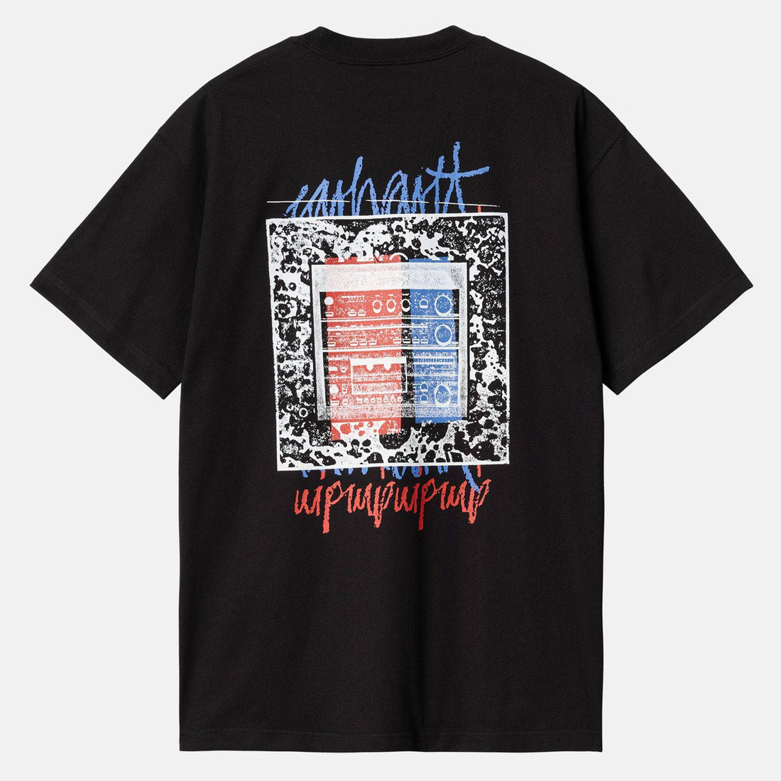 Carhartt WIP S/S Stereo T-Shirt - Black - Blowout Skateshop