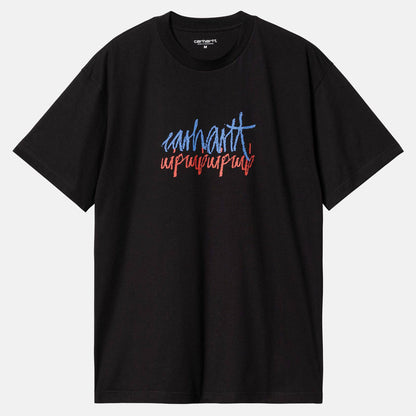 Carhartt WIP S/S Stereo T-Shirt - Black - Blowout Skateshop