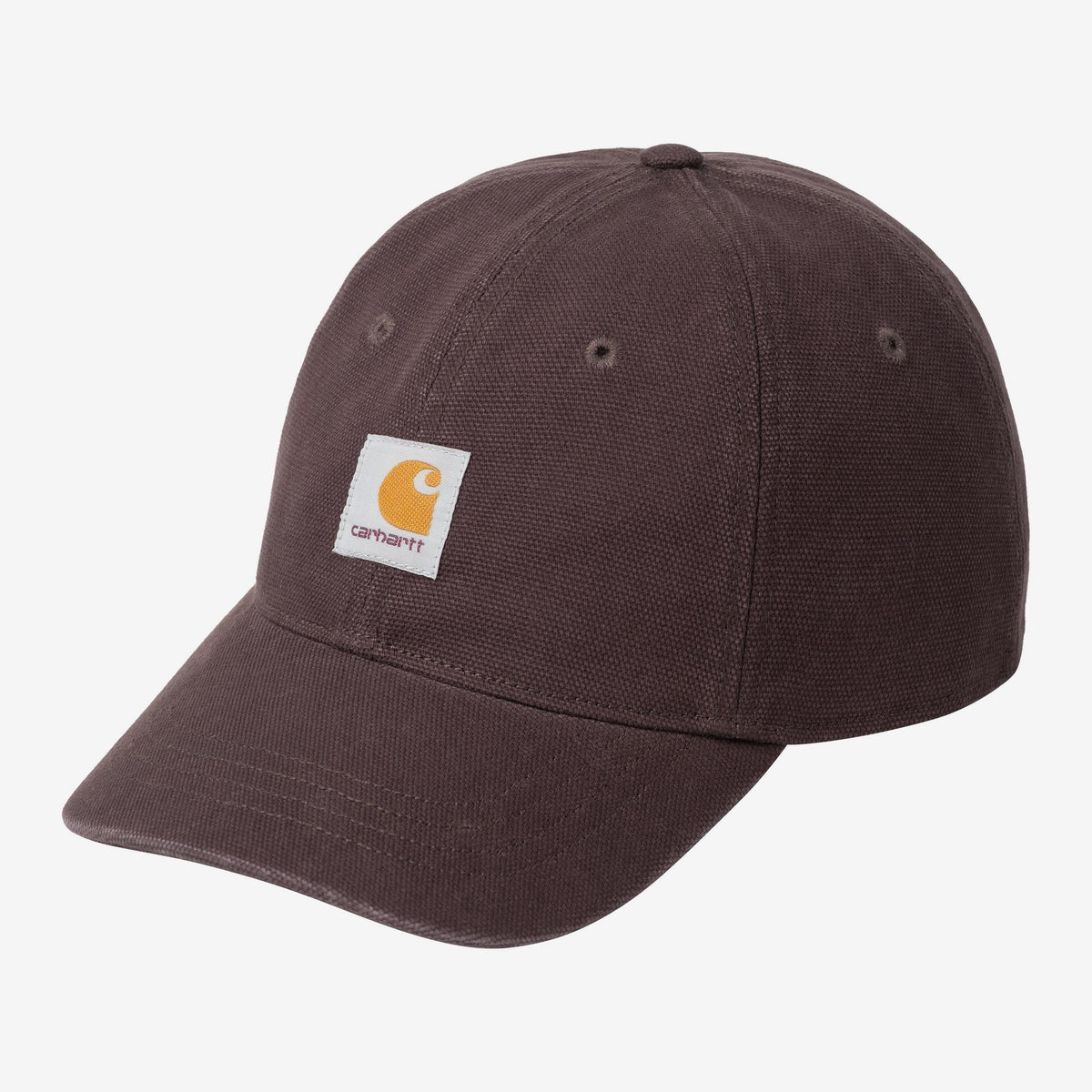 Carhartt WIP Selby Canvas Cap - Palisander, Vorderansicht