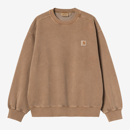 Carhartt WIP Vista Sweat - WIP H Brown, Vorderansicht
