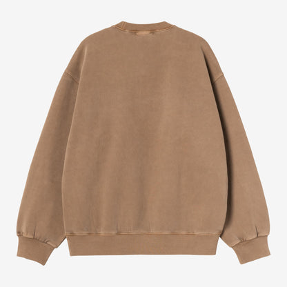Carhartt WIP Vista Sweat - WIP H Brown, Rückansicht