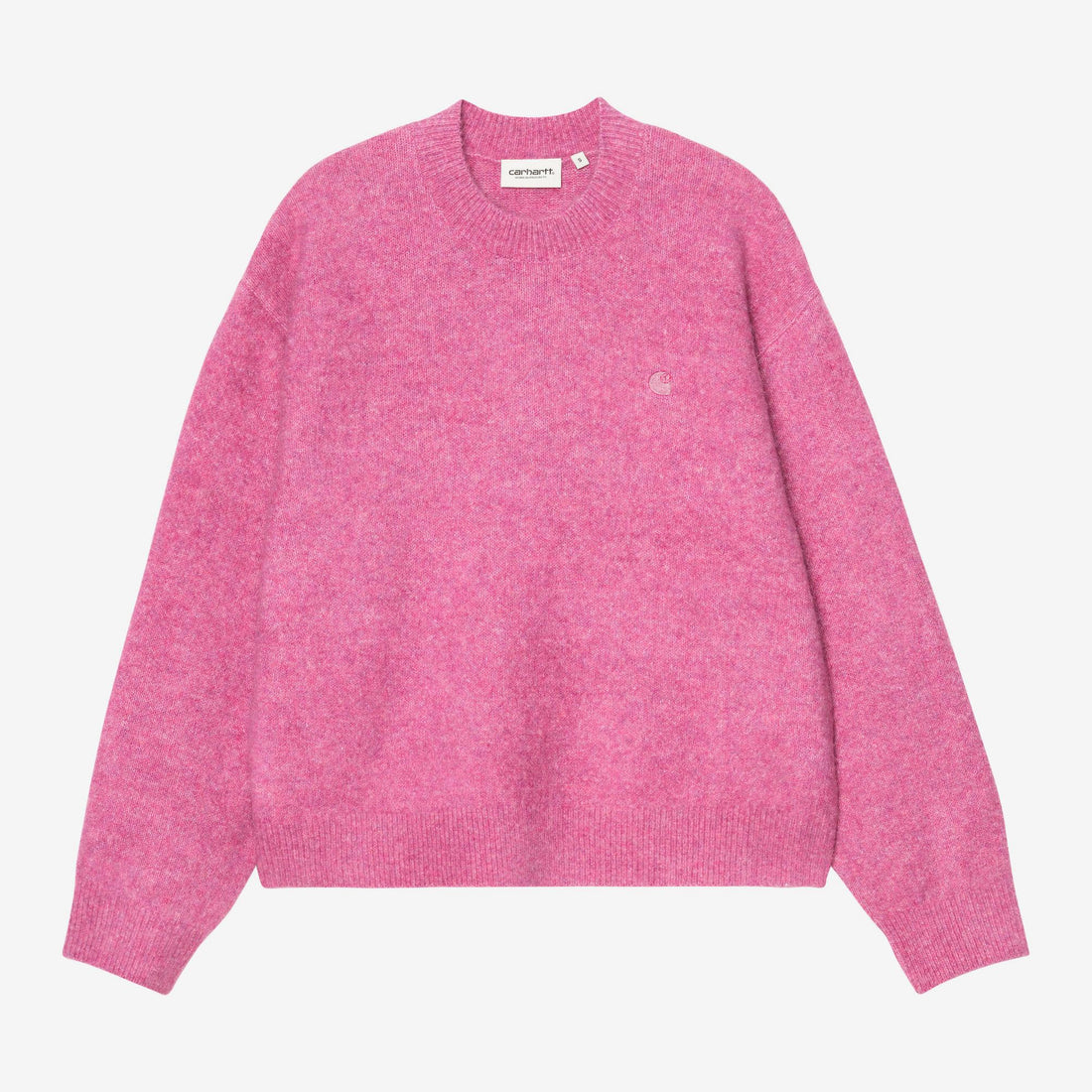Carhartt WIP W´ Curtis Sweater - Tangled Hortensia, Vorderansicht
