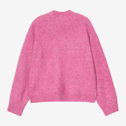 Carhartt WIP W´ Curtis Sweater - Tangled Hortensia, Rückansicht