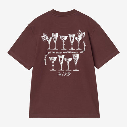 Carhartt WIP W´ Silver Cups T-Shirt - Amarone, Rückansicht