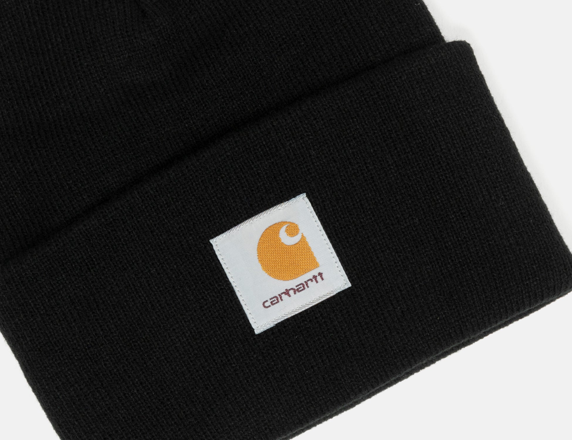 Carhartt WIP Acrylic Watch Beanie - Black Schwarz Bild 2