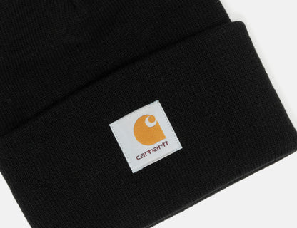 Carhartt WIP Acrylic Watch Beanie - Black Schwarz Bild 2