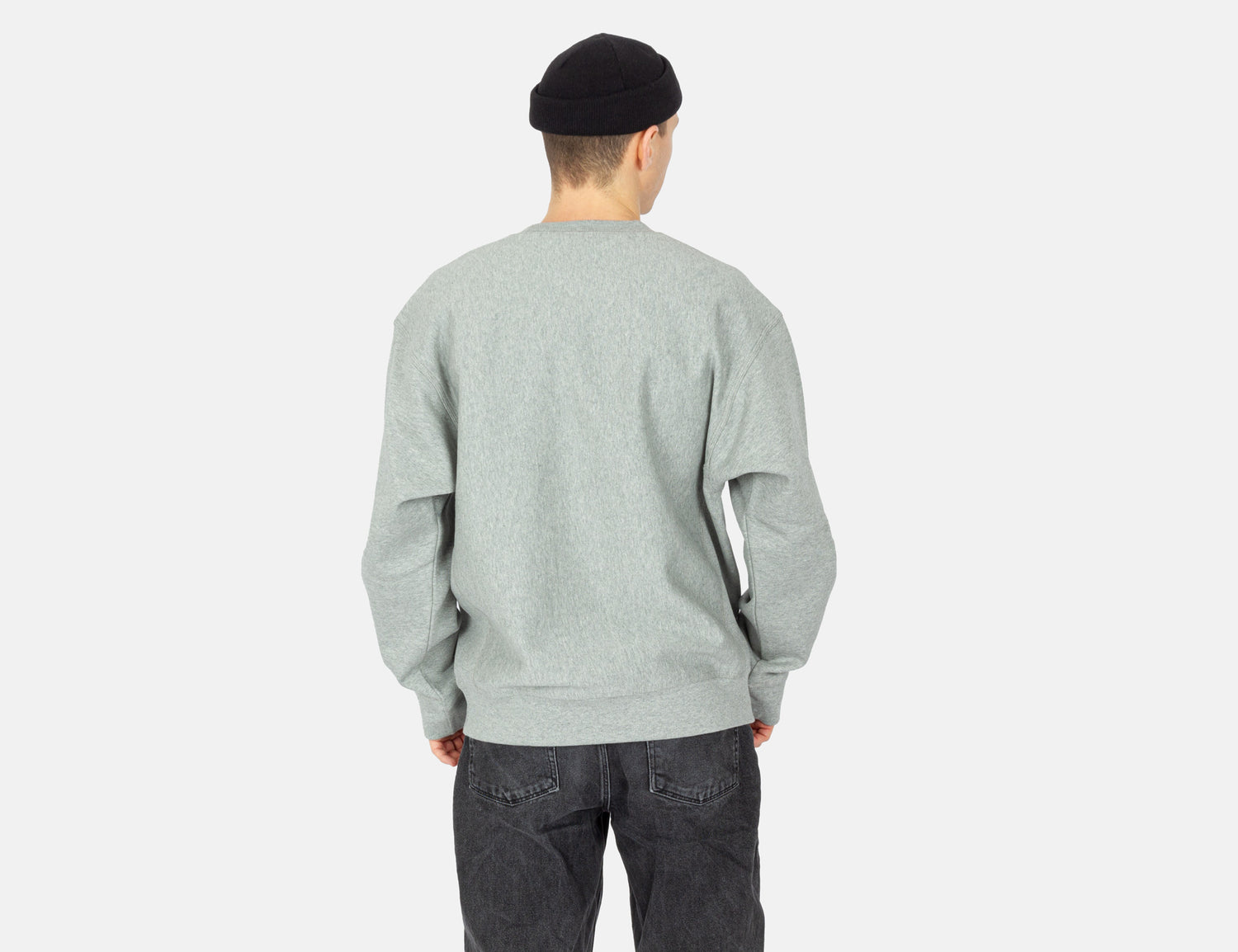 Carhartt WIP American Script Crew Neck - Grey Heather Grau Bild 2