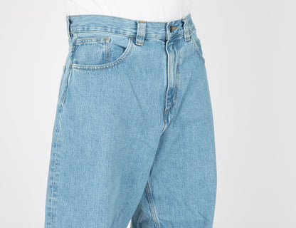 Carhartt WIP Brandon Pant - Blue Stone Bleached Blau Bild 4