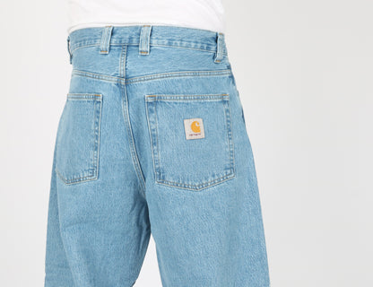 Carhartt WIP Brandon Pant - Blue Stone Bleached Blau Bild 5