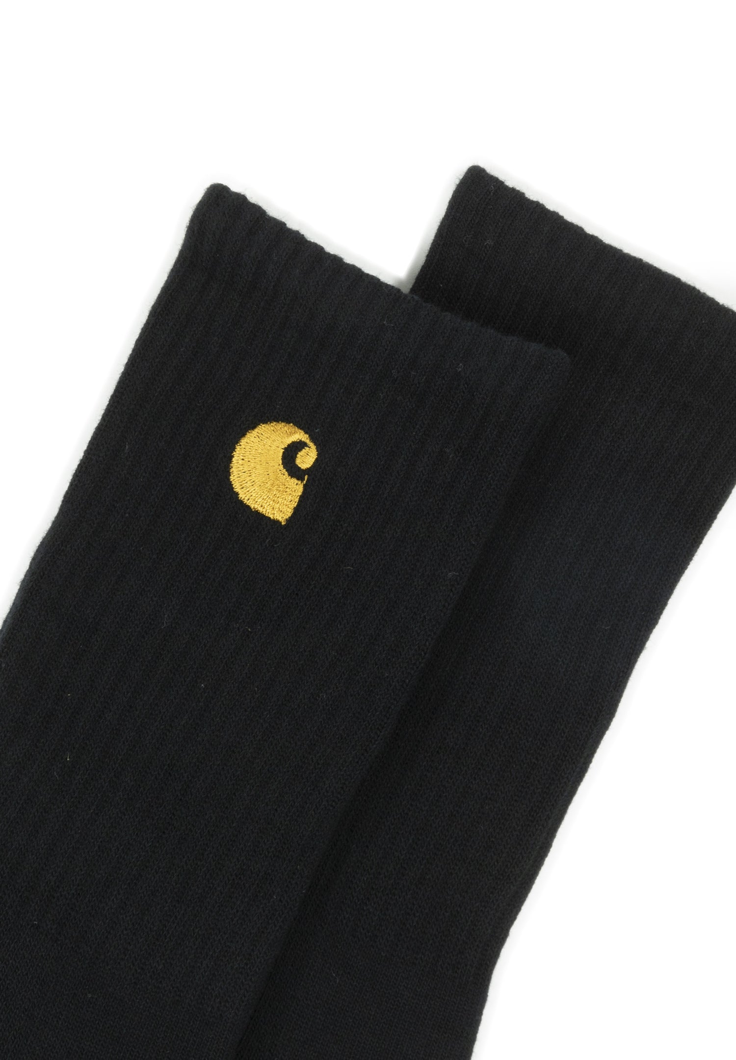 Carhartt WIP Chase Socks - Black / Gold Schwarz Bild 4