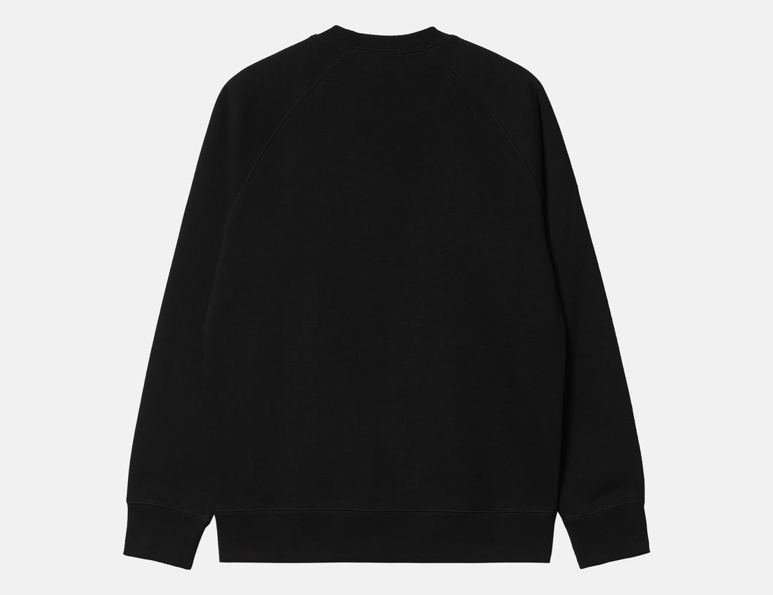 Carhartt WIP Chase Sweatshirt - Black / Gold Mehrfarbig Bild 2