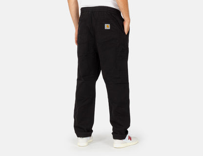 Carhartt WIP Flint Pant - Black Garment Dyed Schwarz Bild 3