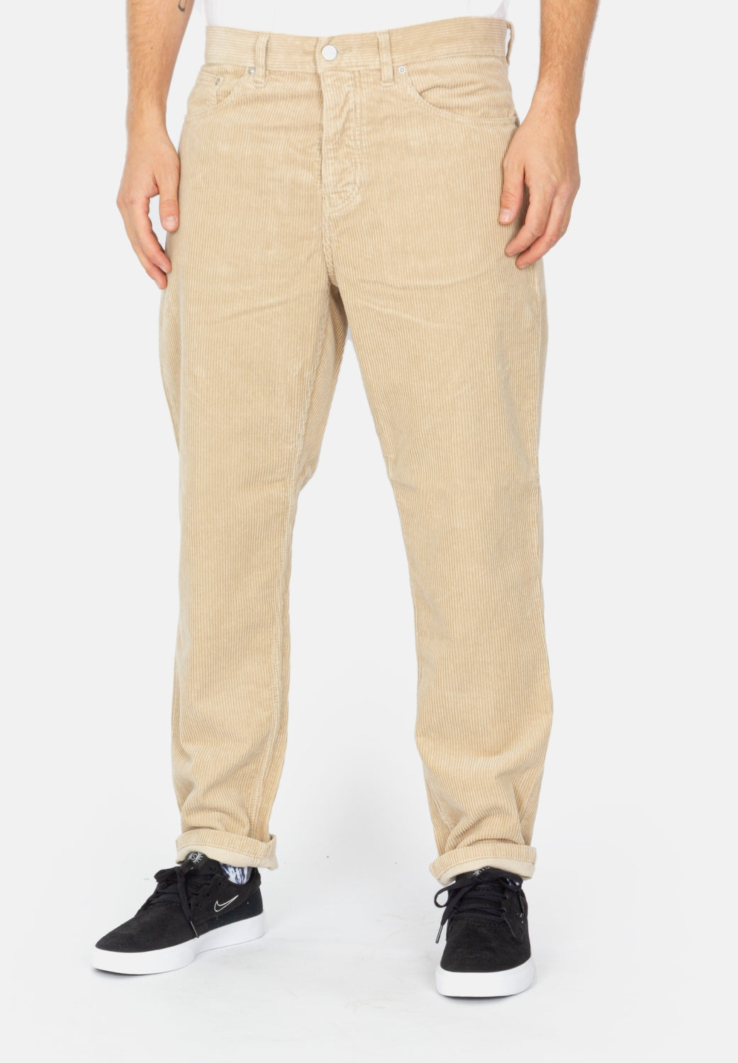 Carhartt WIP Newel Pant - Wall Rinsed Beige Bild 7