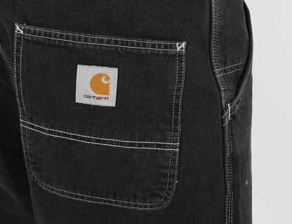 Carhartt WIP Simple Pant - Black stone washed Schwarz Bild 3
