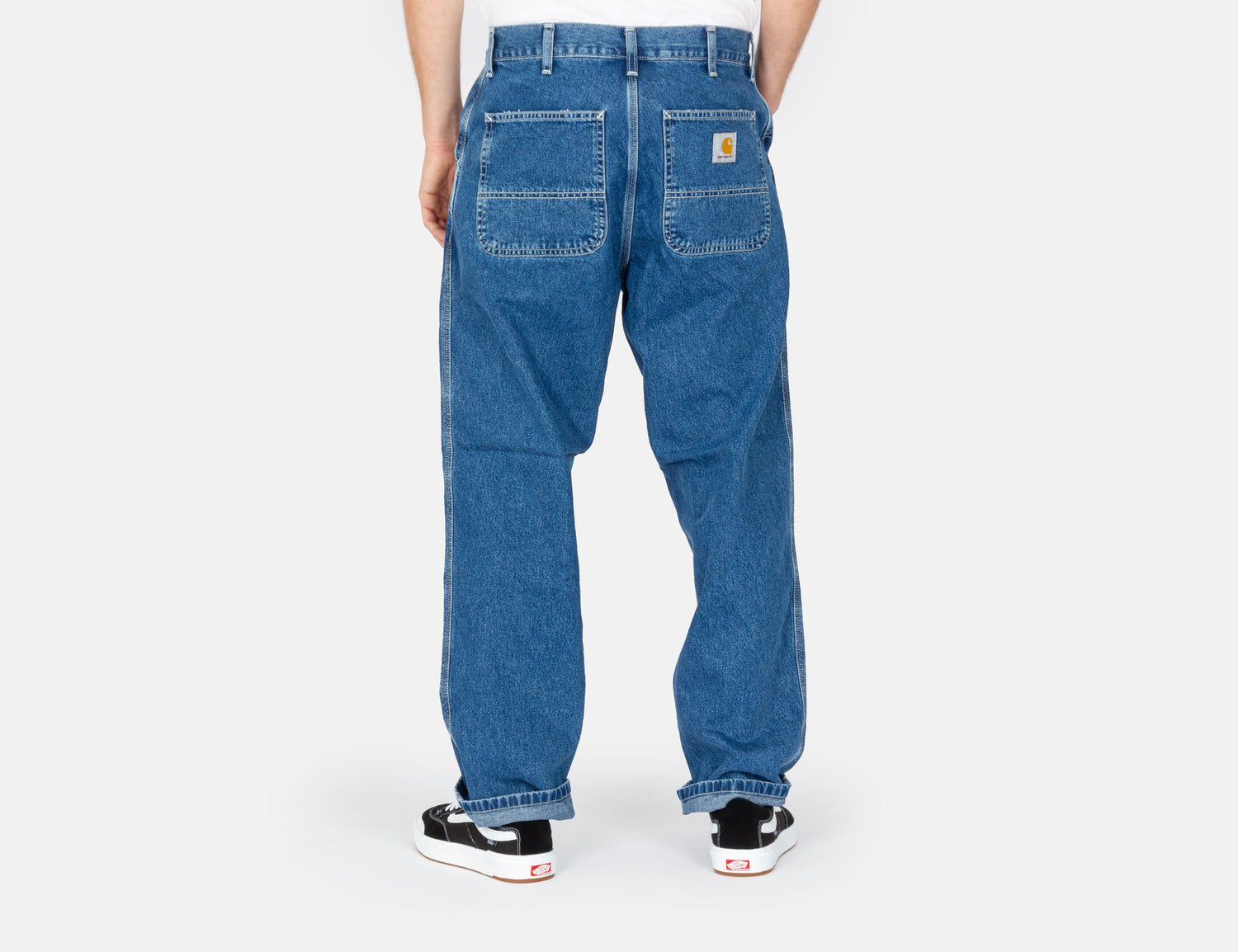 Carhartt WIP Simple Pant - Blue Stone Washed Blau Bild 3